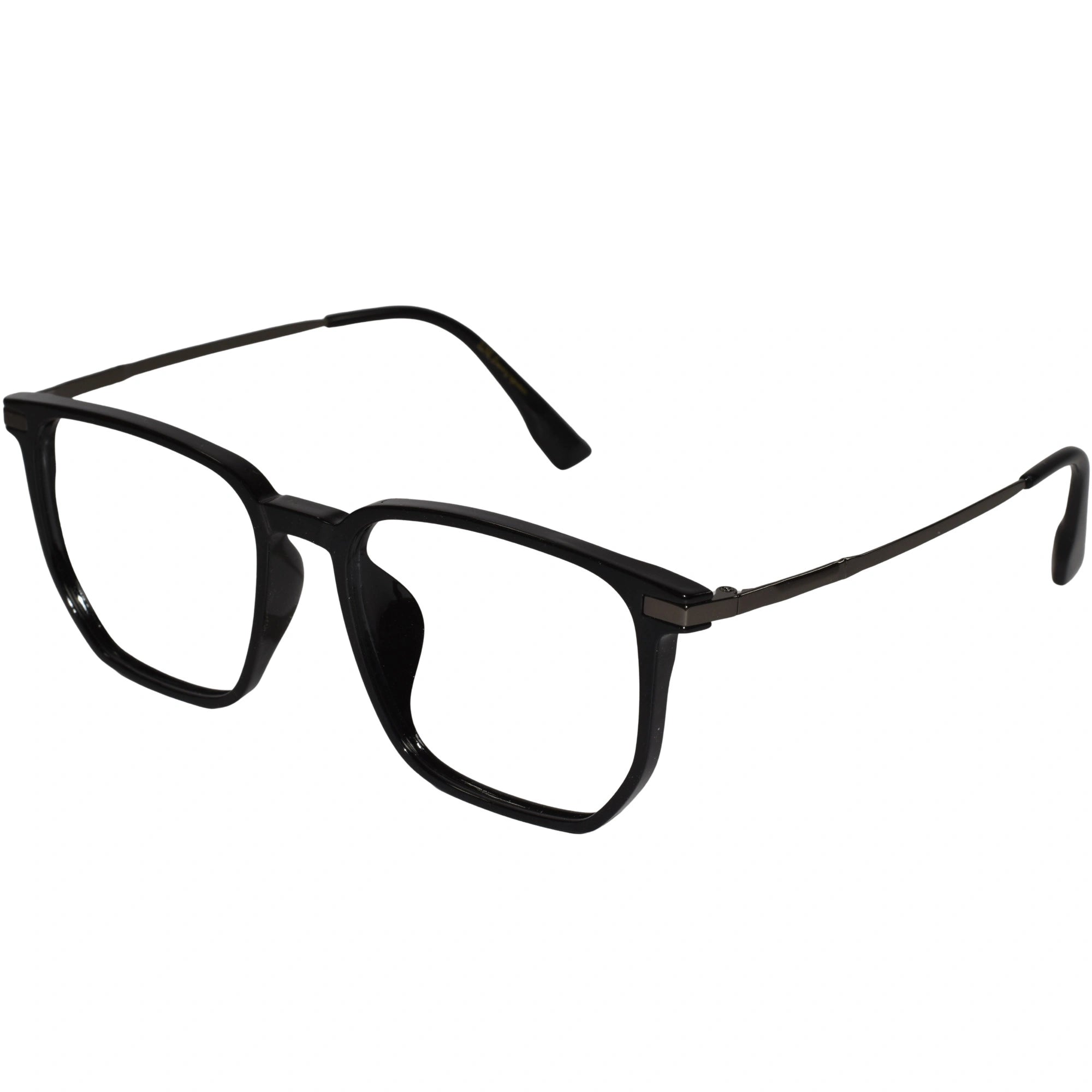 Black Square Eyeglasses For Men & women LKE98014-BLK