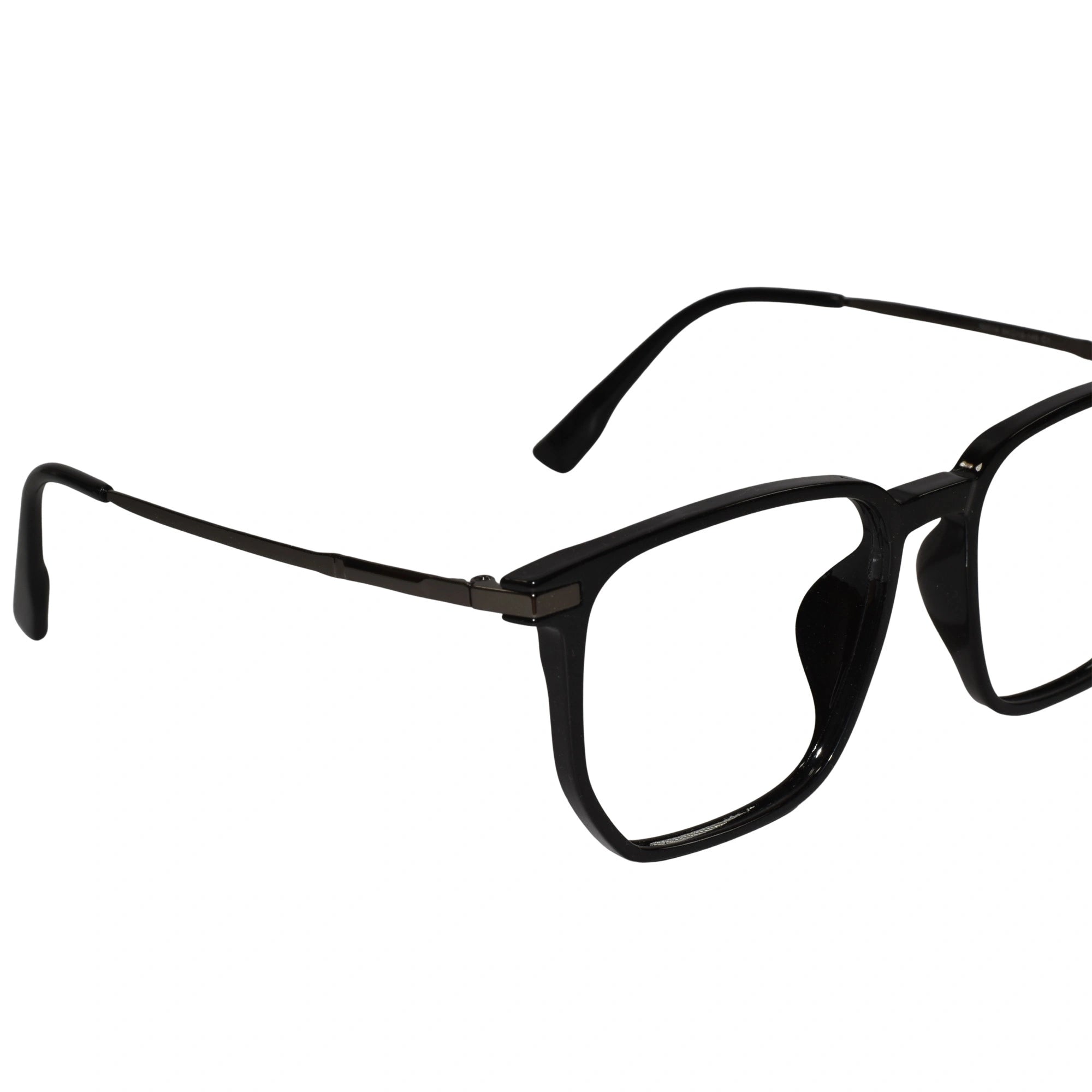 Black Square Eyeglasses For Men & women LKE98014-BLK