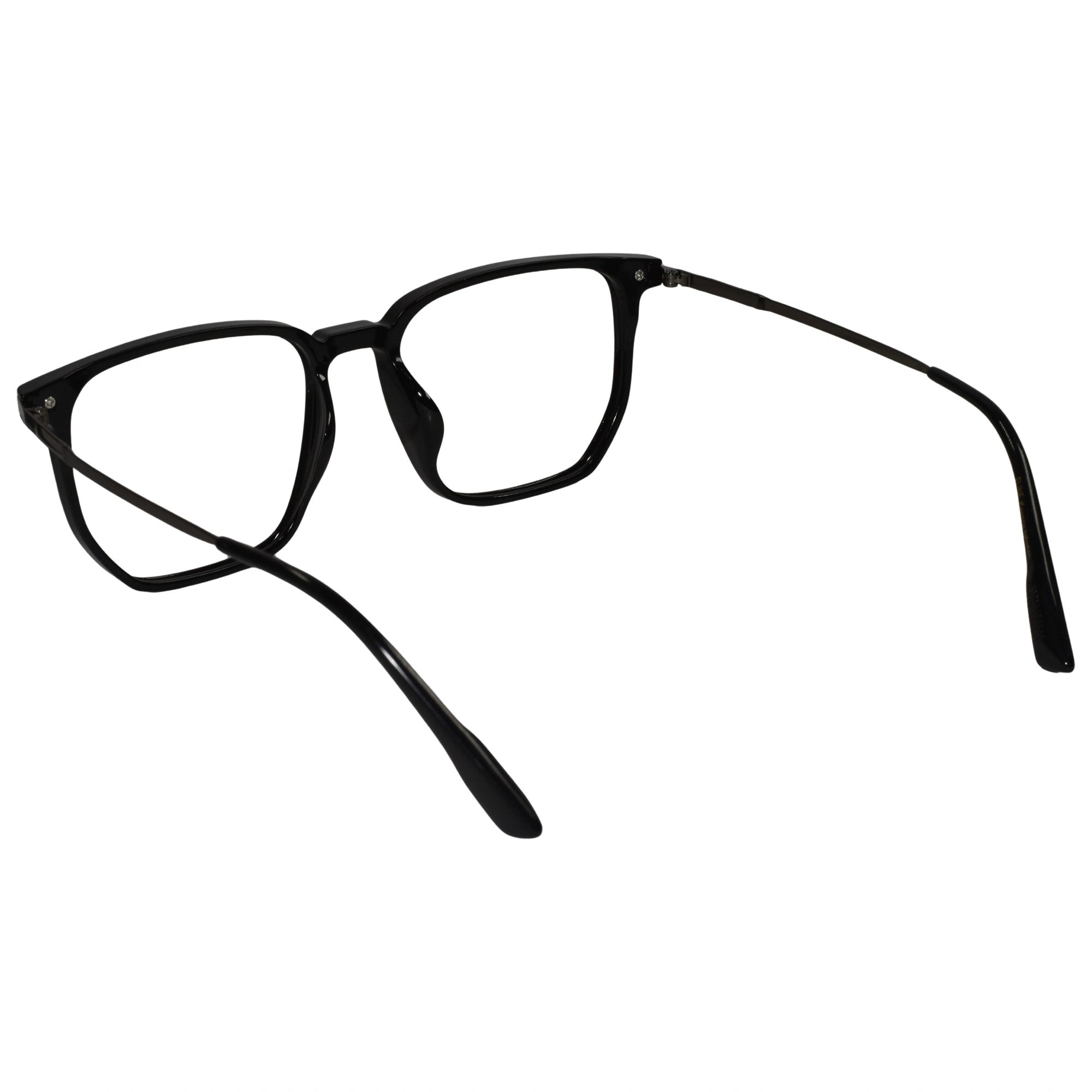 Black Square Eyeglasses For Men & women LKE98014-BLK