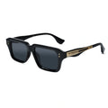 Black Square Sunglasses for Men & Women ELS2026S015-BLK