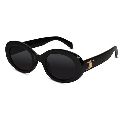 Black Sunglasses For Women LKS3948-BLK