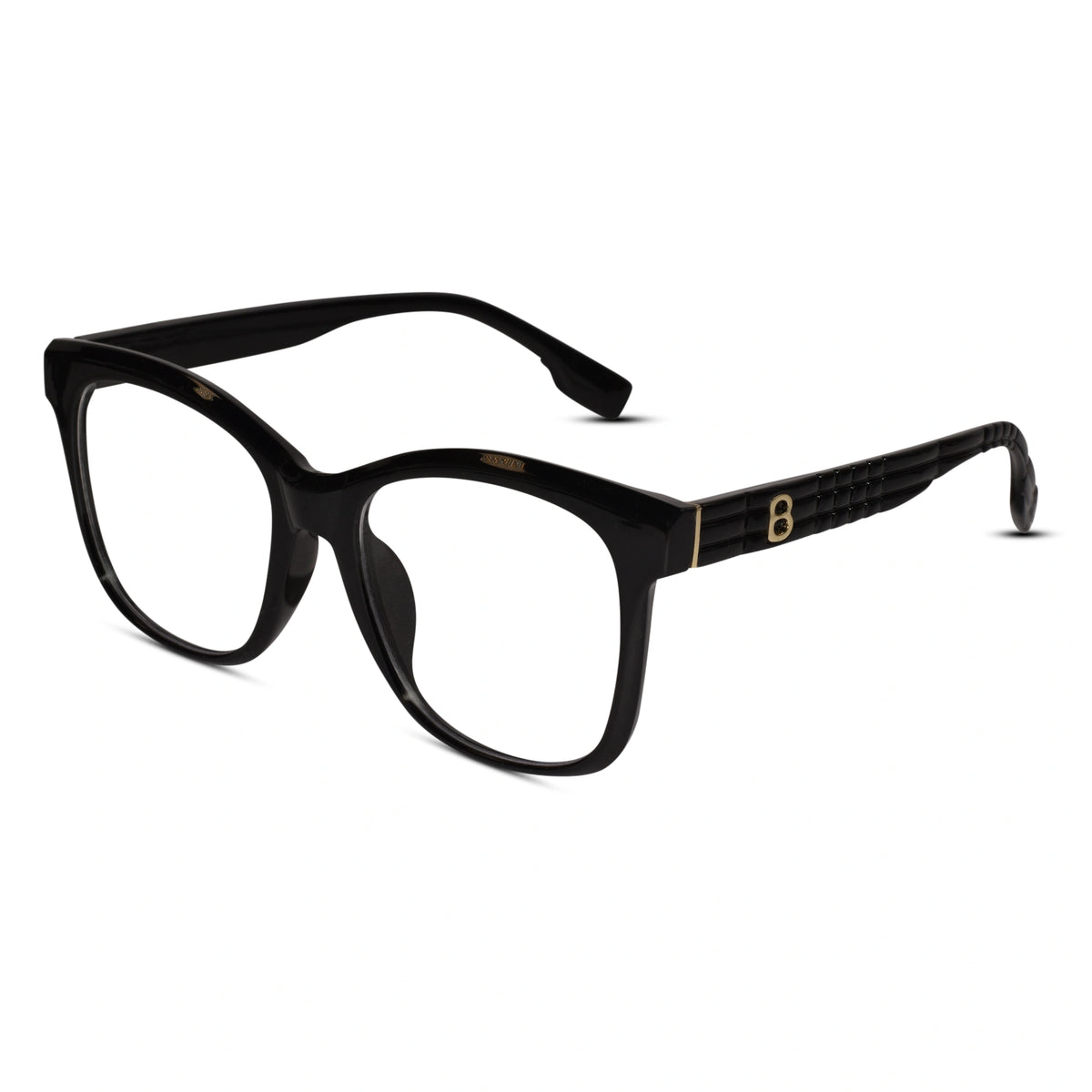 Black Cateye Eyeglasses For Men & Women