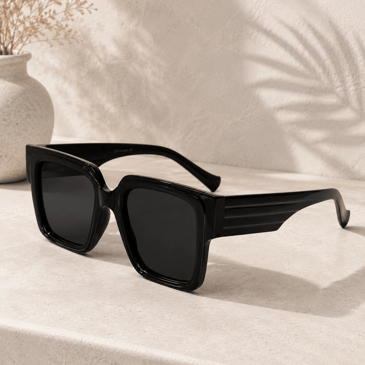 Black Wayfarer Sunglasses For Kids LKSK5502-BLK