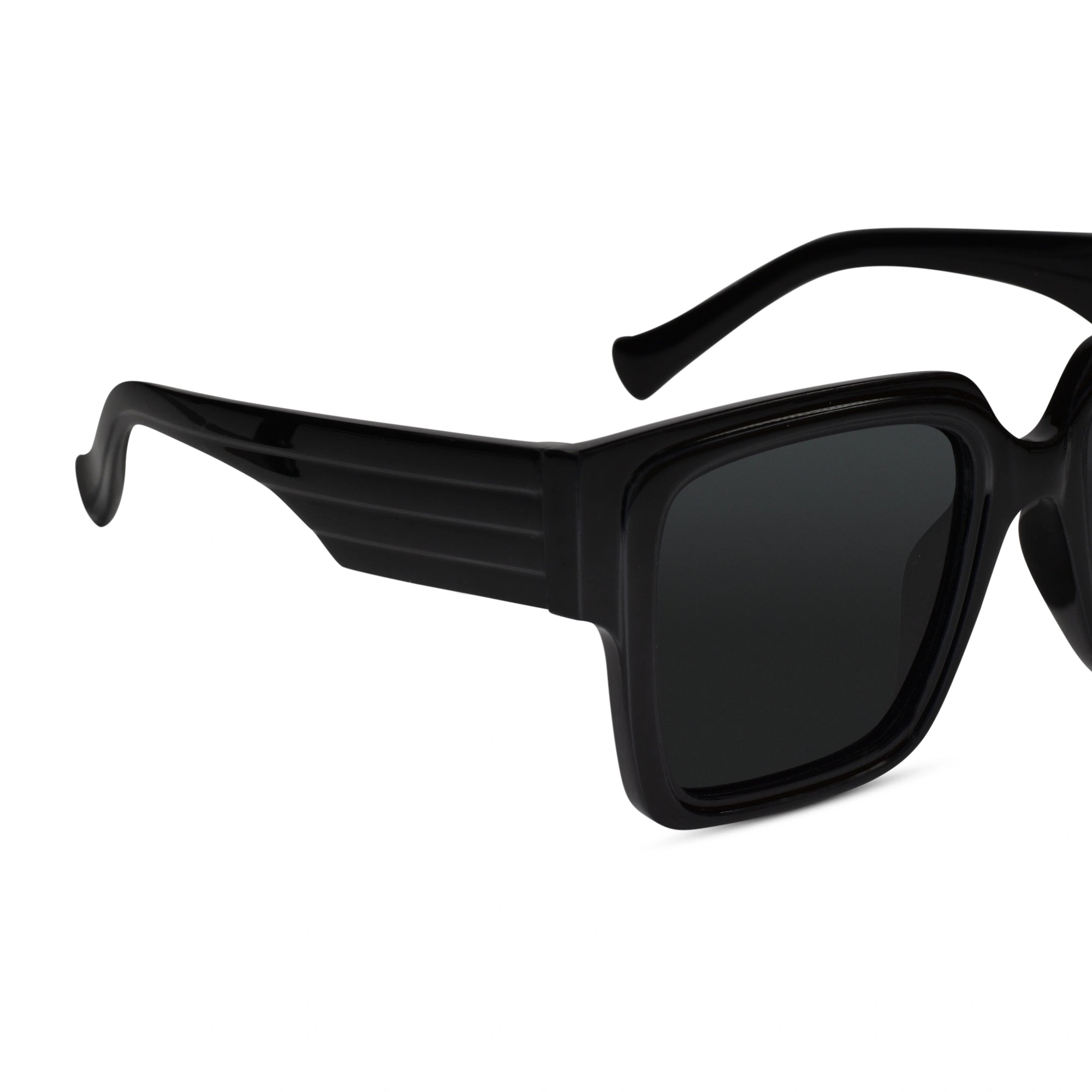Black Wayfarer Sunglasses For Kids LKSK5502-BLK