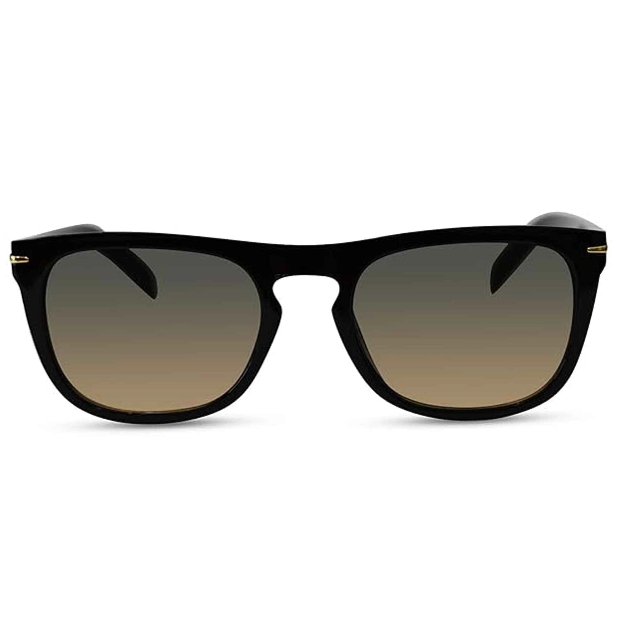 Black Wayfarer Sunglasses For Men & Women LKS9992-BLK