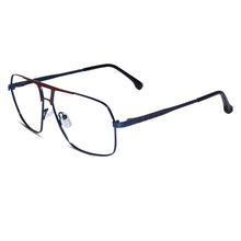 Blue Aviator Eyeglasses & Computer Glasses For Men ELE8616-BLU