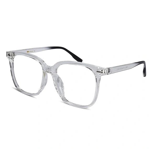 Blue Cut Photochromic Lens with Anti Glare and  Square Rectangular Men