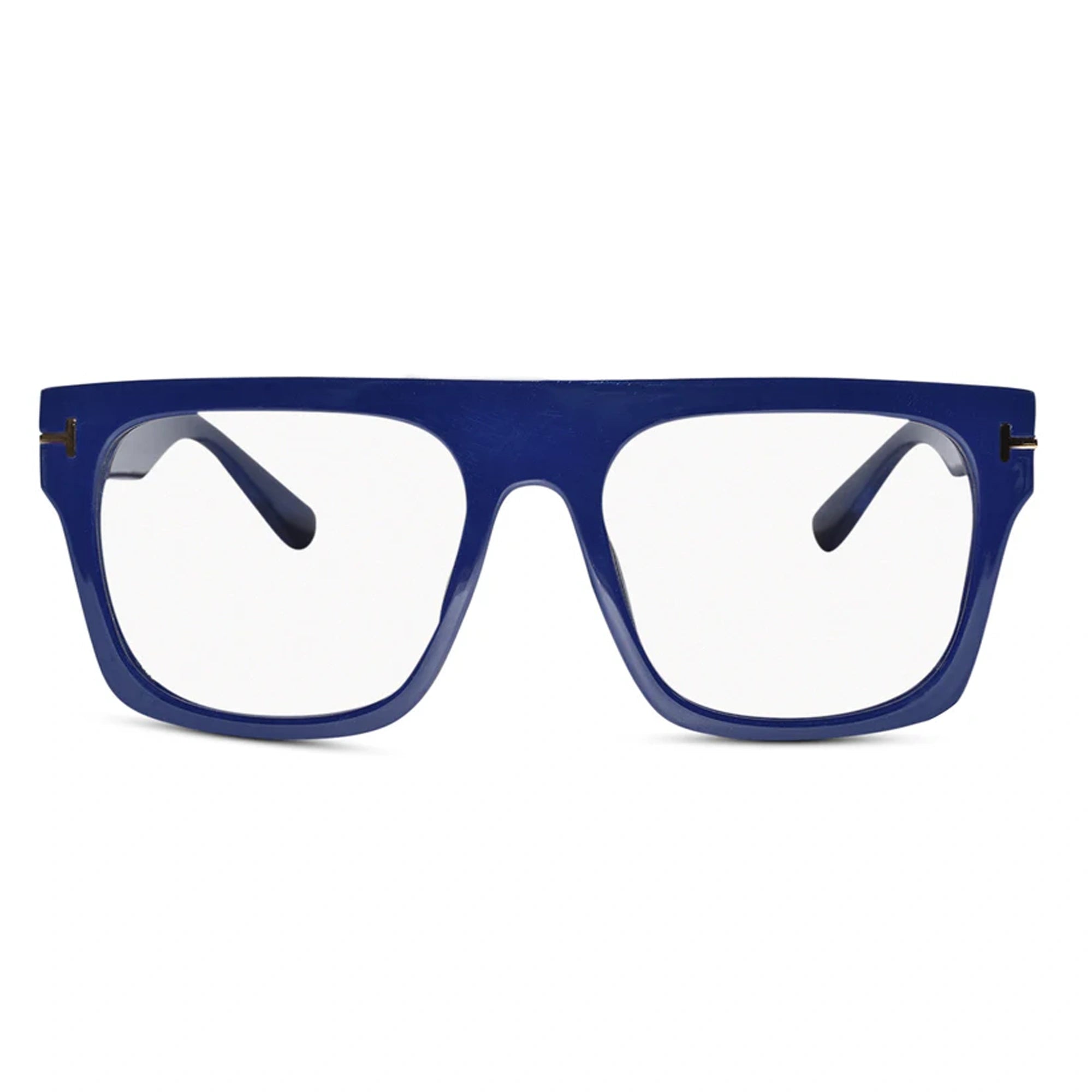 Blue Wayfarer Oversize For Men & Women LKE95167-BLU