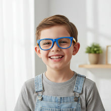 Blue silicon Eyeglasses For kids