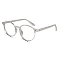 Transparent Round Eyeglasses For Men & Women LKE1012-TRANS
