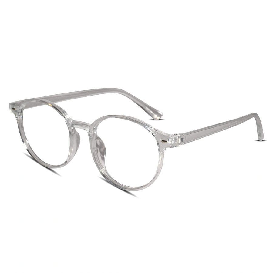 Transparent Round Eyeglasses For Men & Women