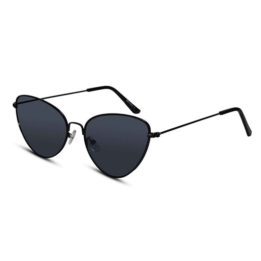Vintage Metal Black Cat Eye  Sunglasses