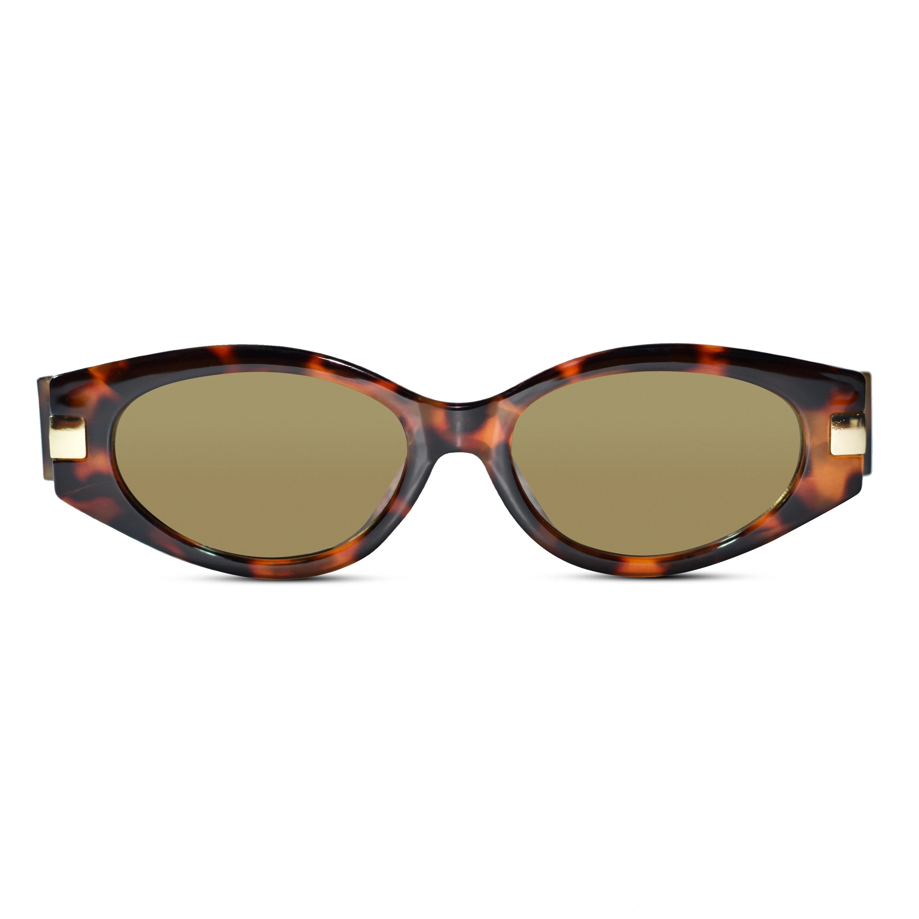Brown Cateye Sunglasses for Women & Men ELS2026S022-BRN