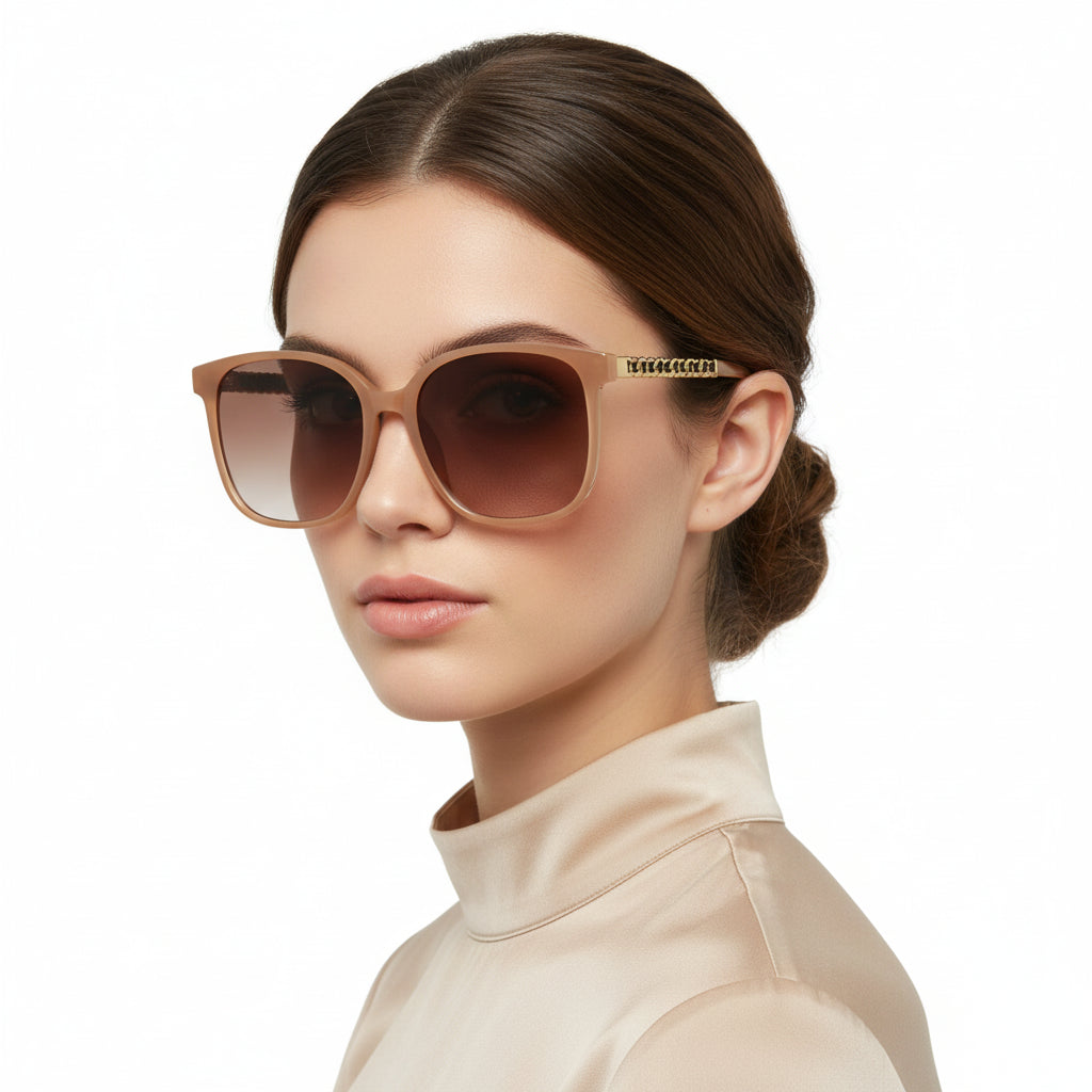 Brown Designer Sunglasses For Women ELS2250-BRN
