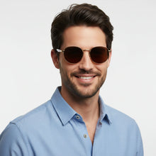Brown Round Sunglasses For Men & Women