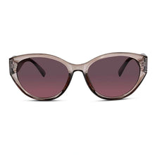 Candy|Crystal Brown Stylish Cateye Sunglasses For Women