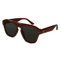 Candy | Red Rectangular Sunglasses For Men & Women ELS3645-Red