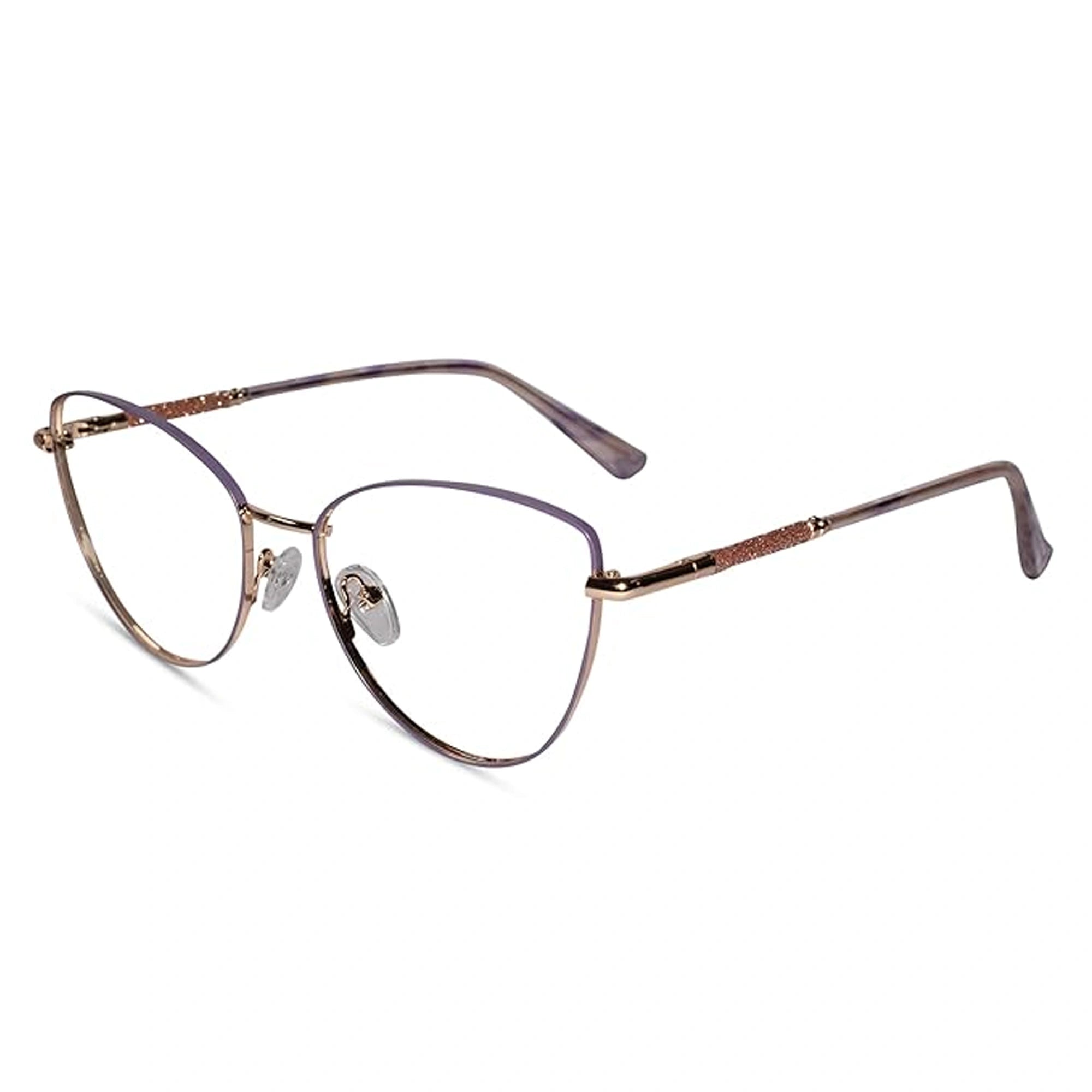 Cateye Shape Computer Glasses & Eye Protection For Women ELE10060-PRUL