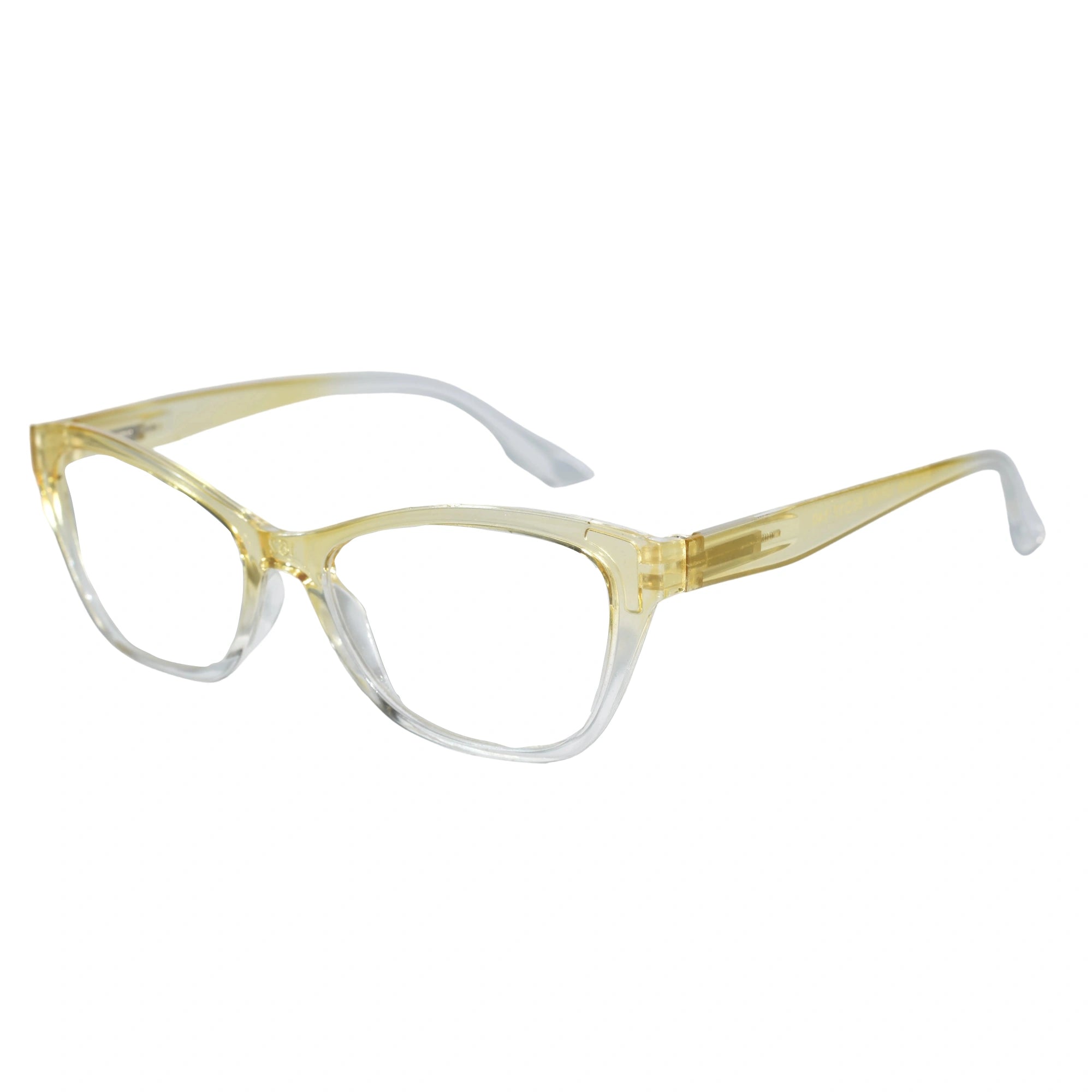 Cateye Women Reading Glasses -LKRUR162-YELLOW