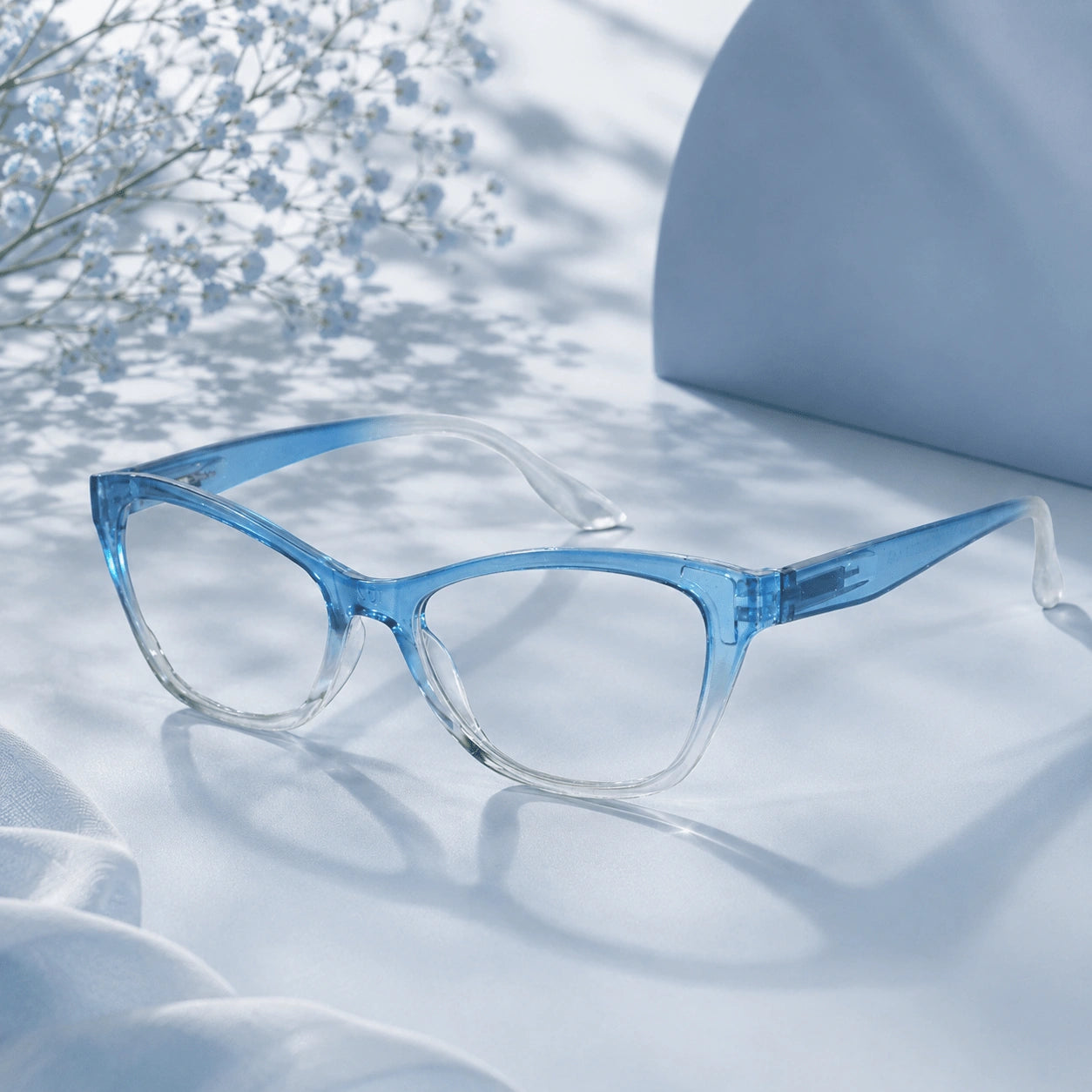 Cateye Women Reading Glasses LKRUR162-BLUE