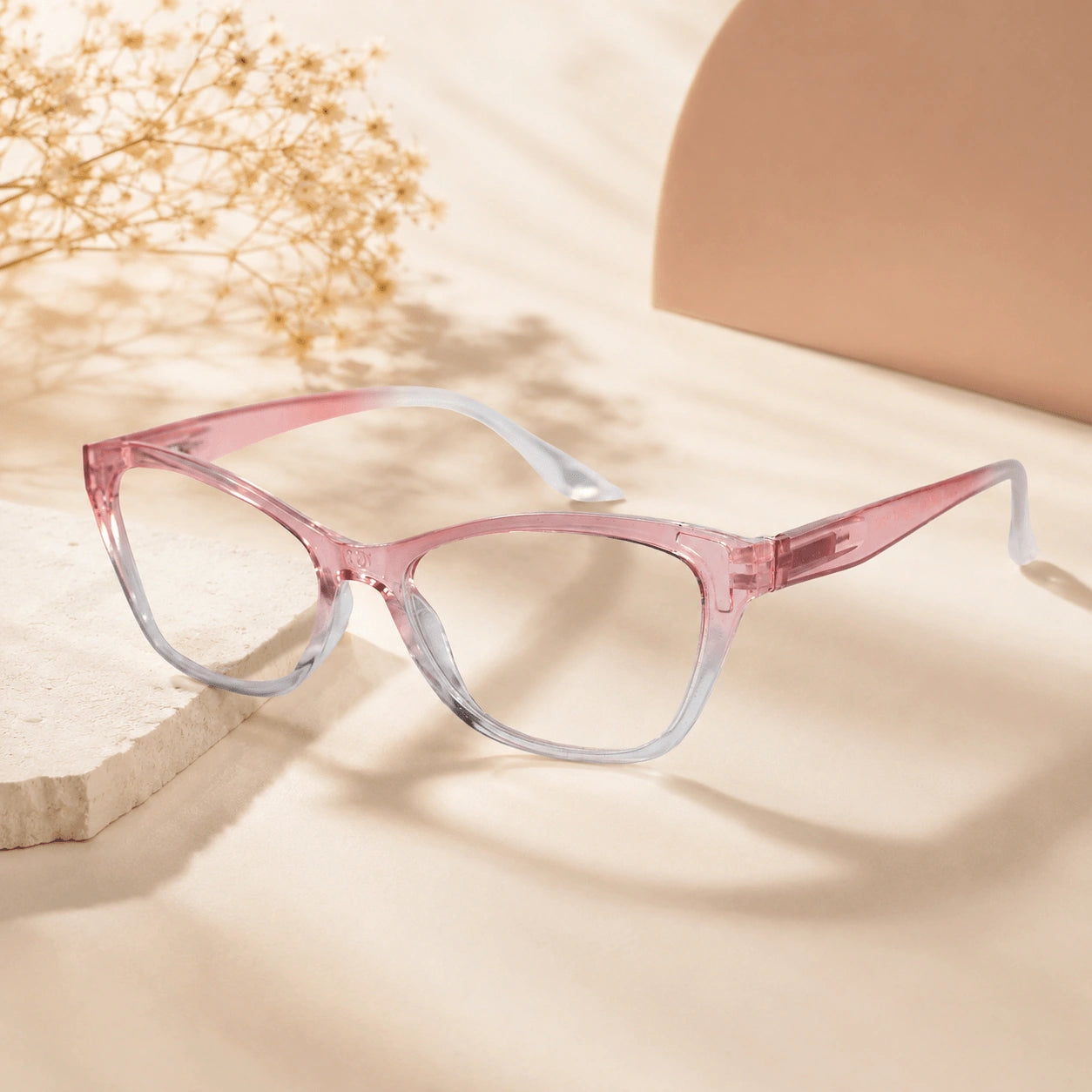 Cateye Women Reading Glasses LKRUR162-PINK