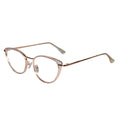 Cateye black eyeglasses for women LKE1306-TRANS