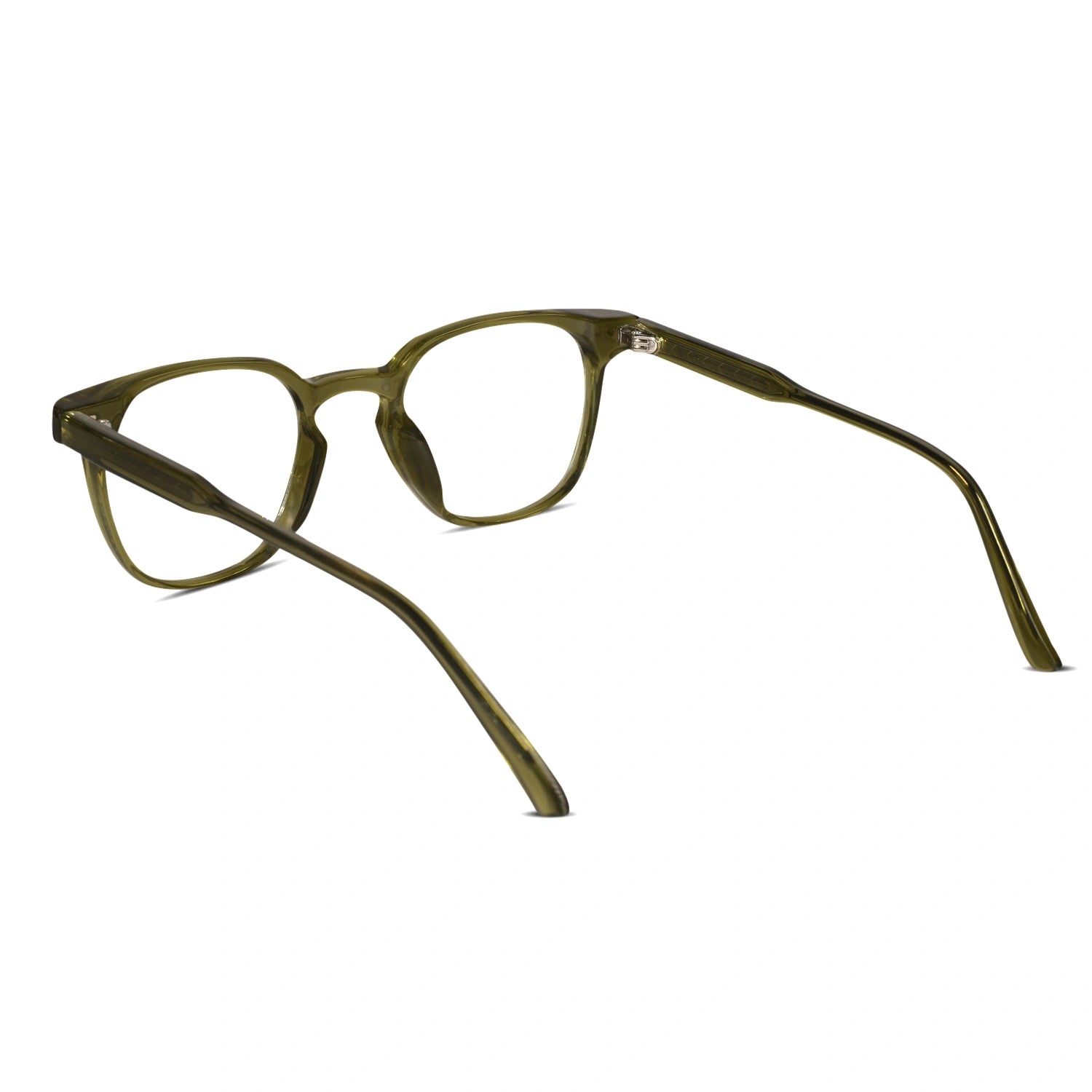 Changing Transparent Green Eyeglasses For Women LKE52607-GRN