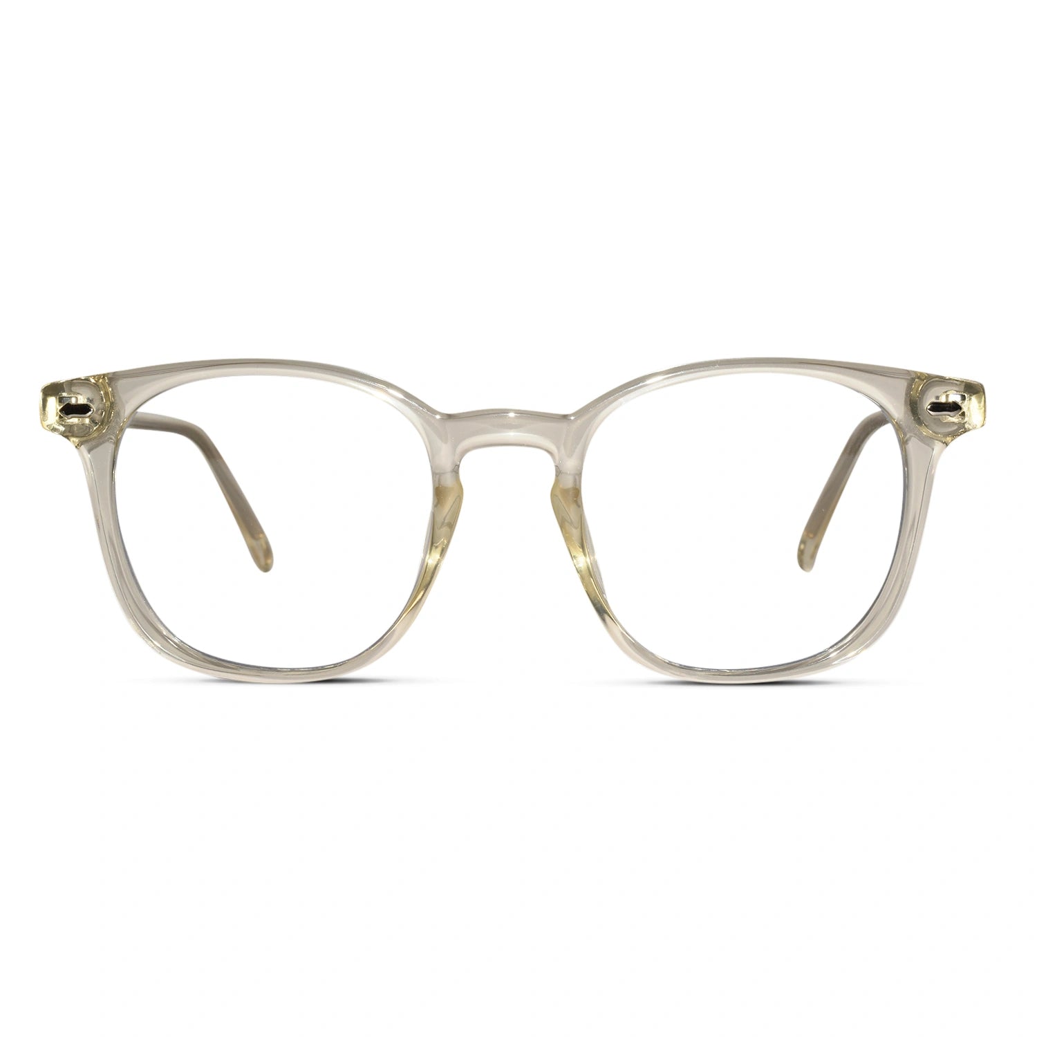 Changing Transparent Wayfarer Eyeglasses For Women LKE52613-TRANS