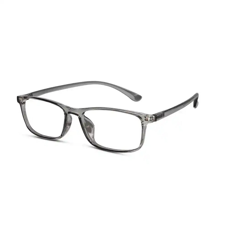 Charcoal Grey Full Rim Rectangular Reading Glasses