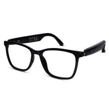 Smart Clip on Bluetooth  5.3 - Music- Calling | Black Smart Blue Cut Polarised Eyeglasses For Men & Women GS-05-BLK-CLIP-ON