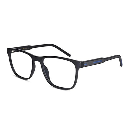 Matt Blue Wayfarer Eyeglasses For Women & Men