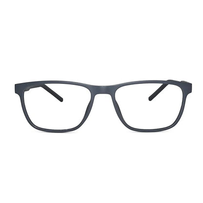 Matt Blue Wayfarer Eyeglasses For Women & Men