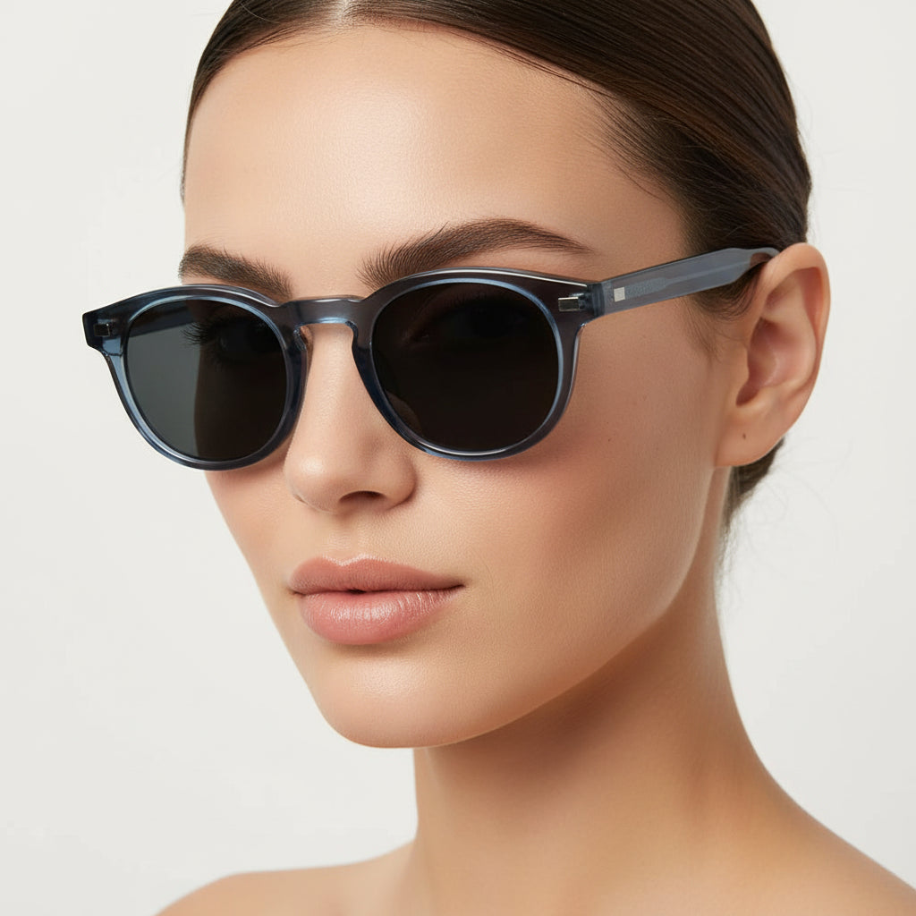 Crystal Polarized Sunglasses For Men & Women ELS113-BLU