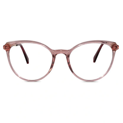 Black Designer Rimless Cat eye Eyeglasses For Women