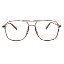Crystal Brown Marshal Full Rim Eyeglasses Men & Women