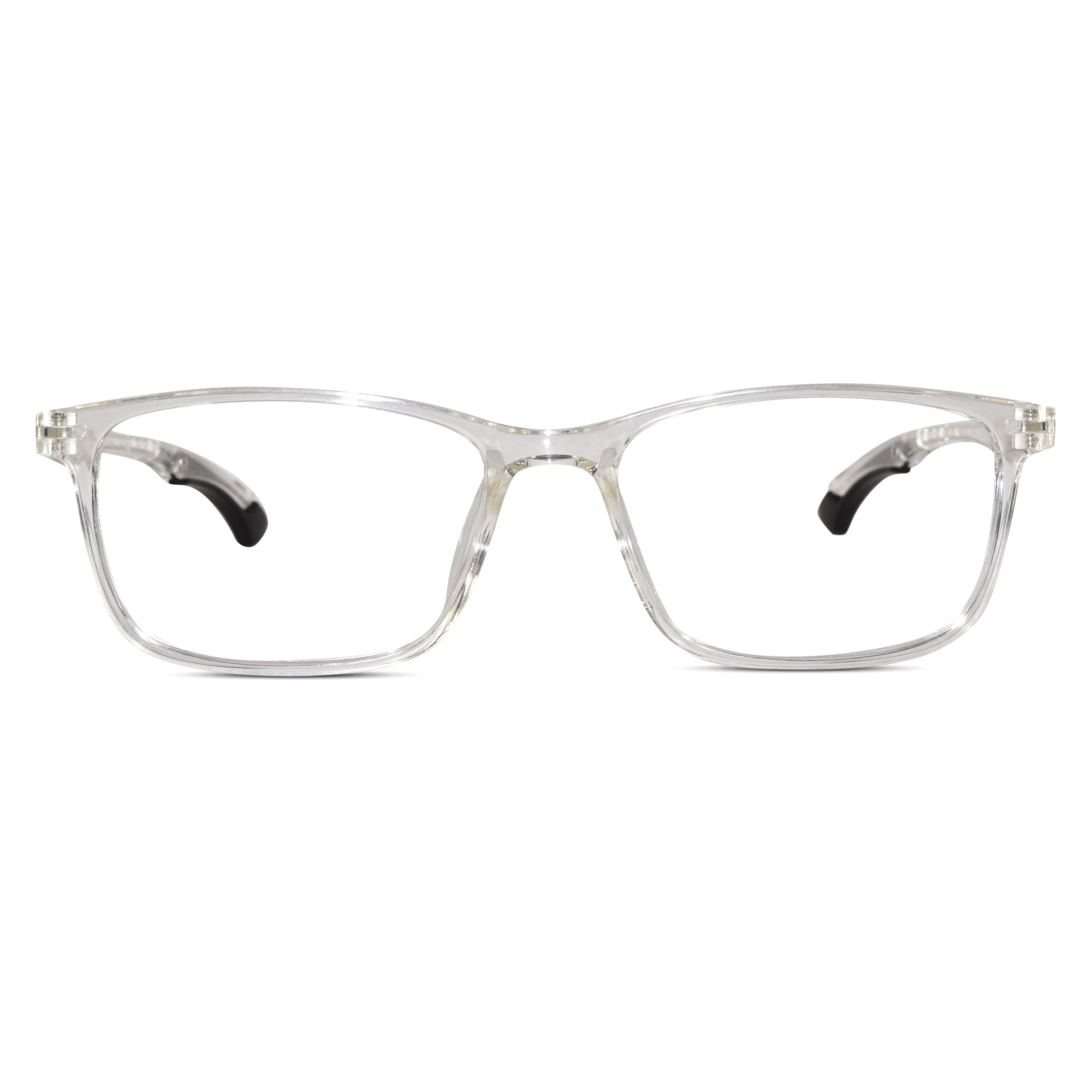 Black Aviator Full Frame Eyeglasses Men & Women LKE2312-BLK