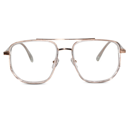 Black Aviator Full Frame Eyeglasses Men & Women