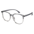 Explore White crystal oversized eyeglass frames unisex. Best Anti glare specs for mobile and computer protection with 1 Year Warranty.