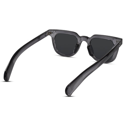 Crystal Grey Sunglasses for Men & Women