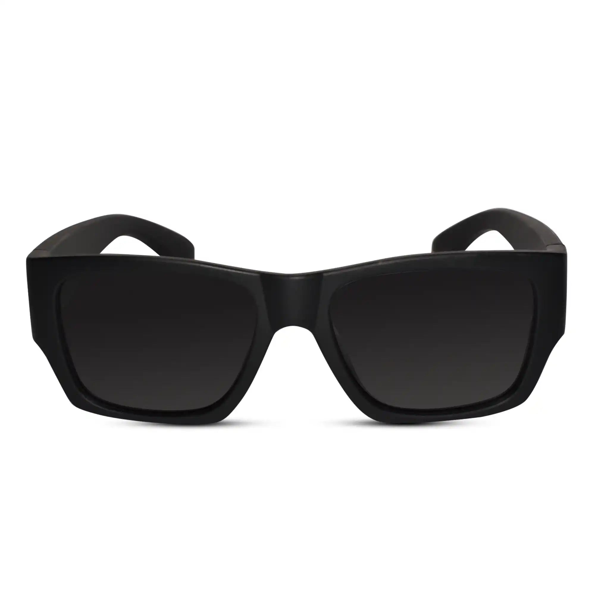 Rectangular Black Sunglasses For Kids