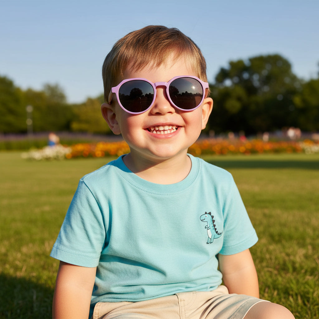 Two Shaded Sunglasses For Kids LKSK1036-PRPL