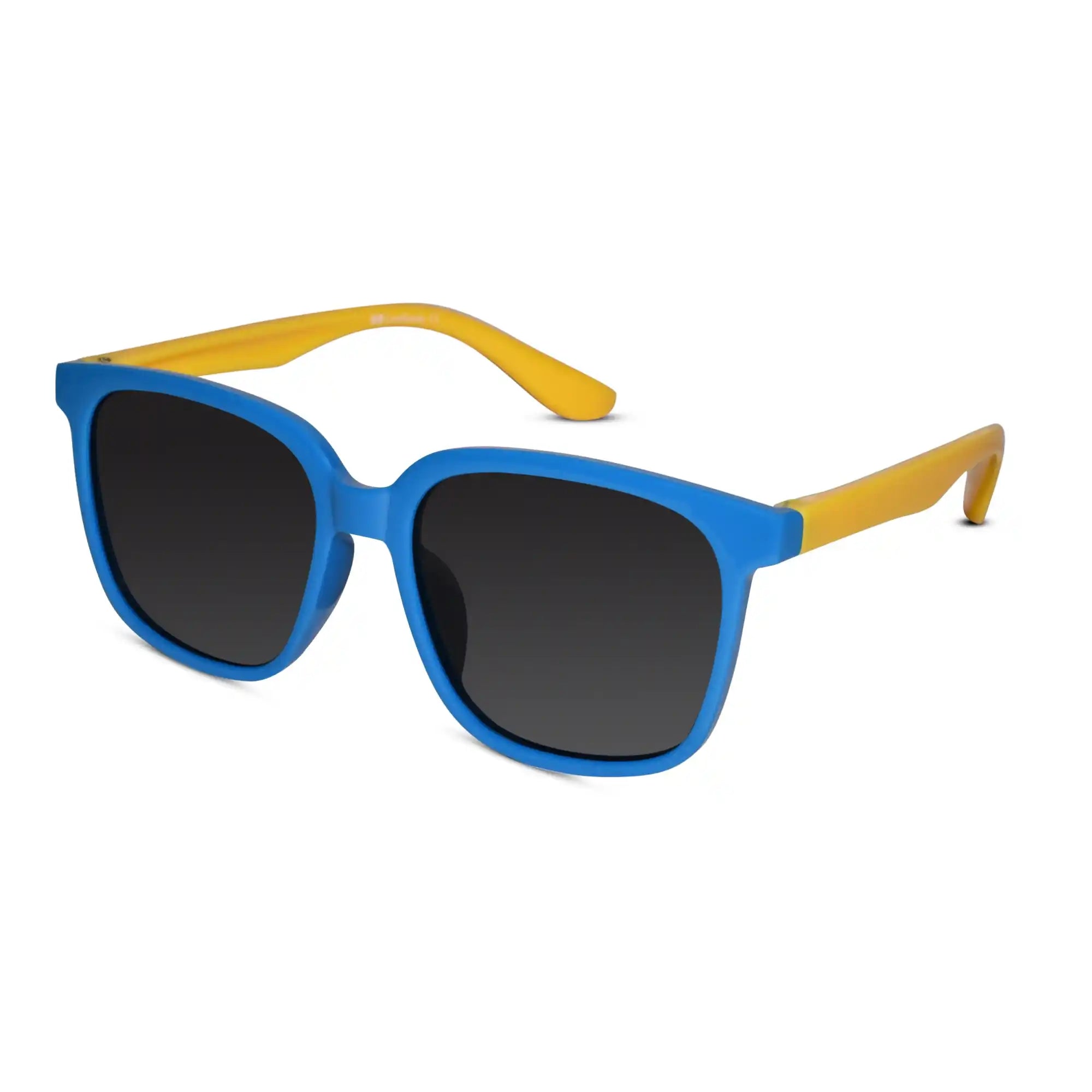 Rectangular Yellow Sunglasses For Kids