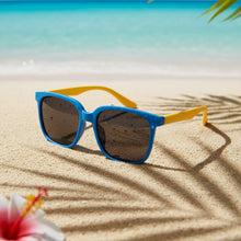 Rectangular Yellow Sunglasses For Kids