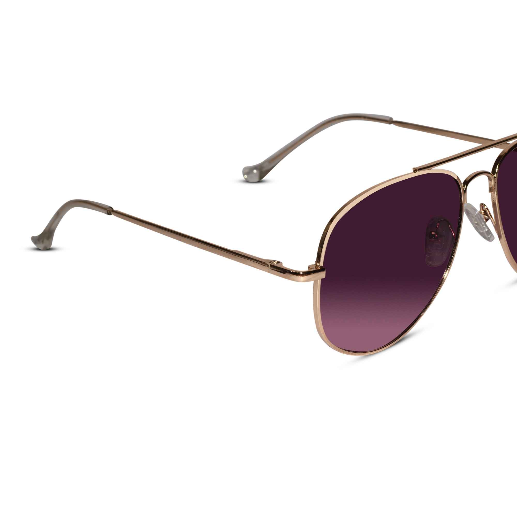 Gold Square Sunglasses For Kids