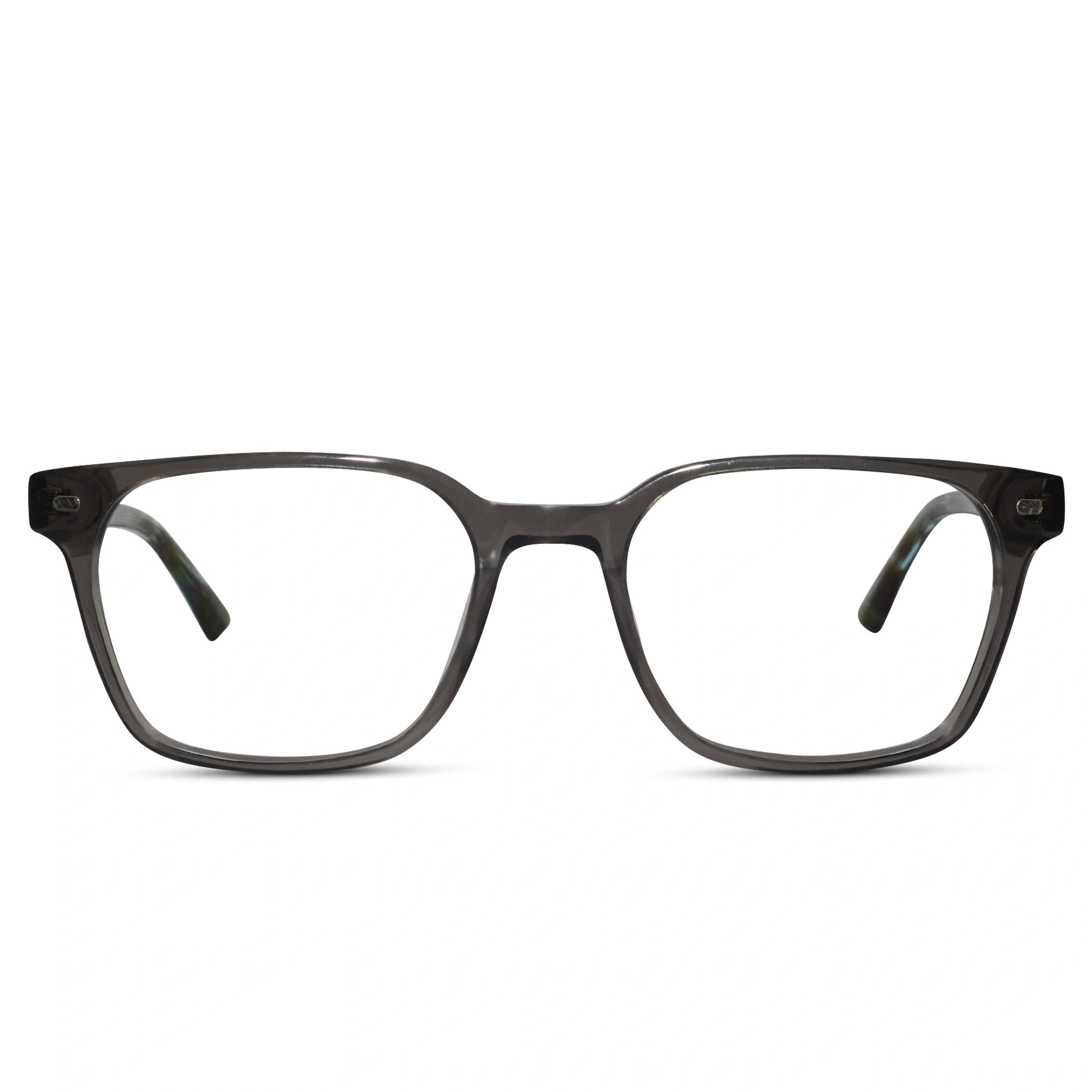 Animal Print Wayfarer Clip On Eyeglasses For Men & Women