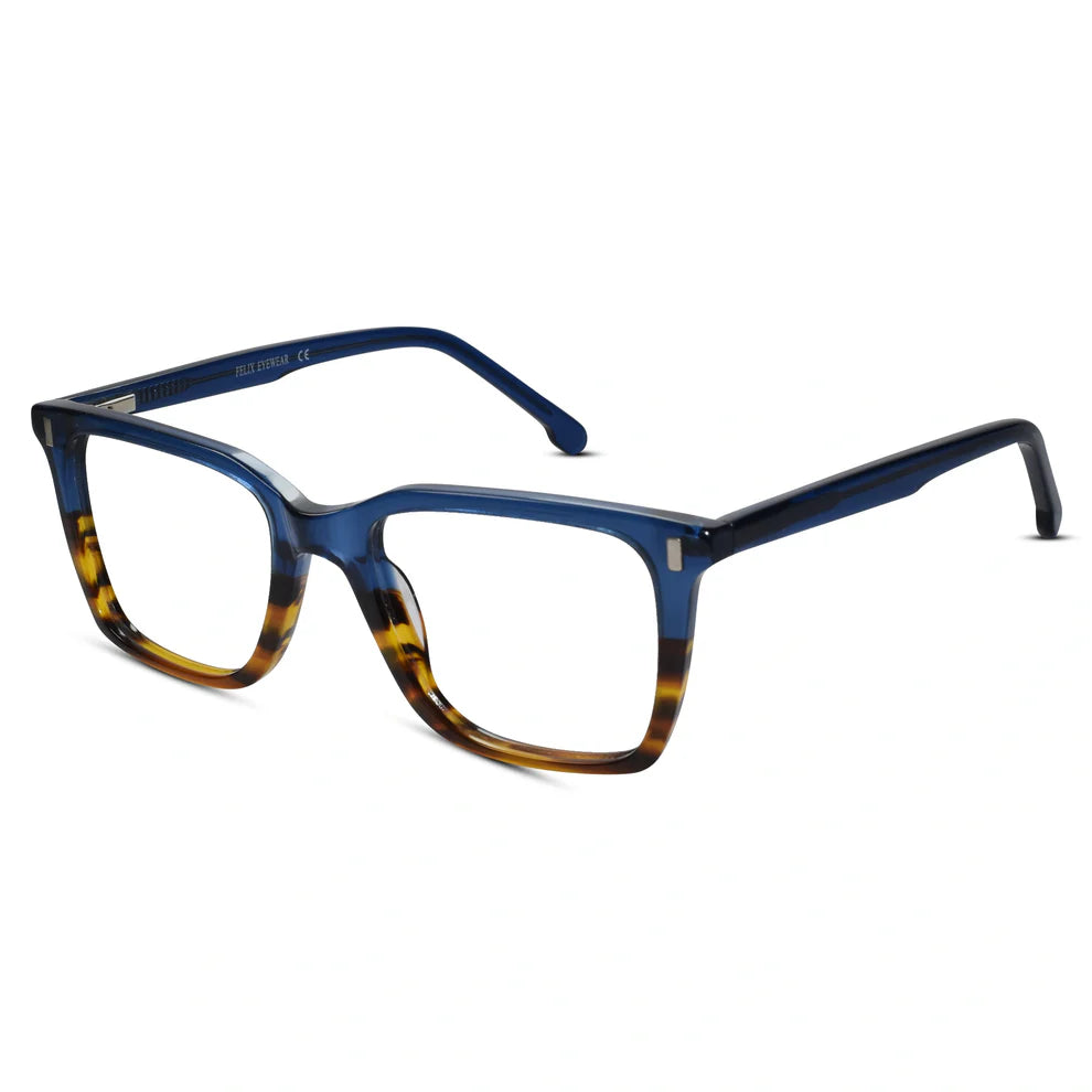 Animal Print Magnetic Clip On Eyeglasses For Men & Women