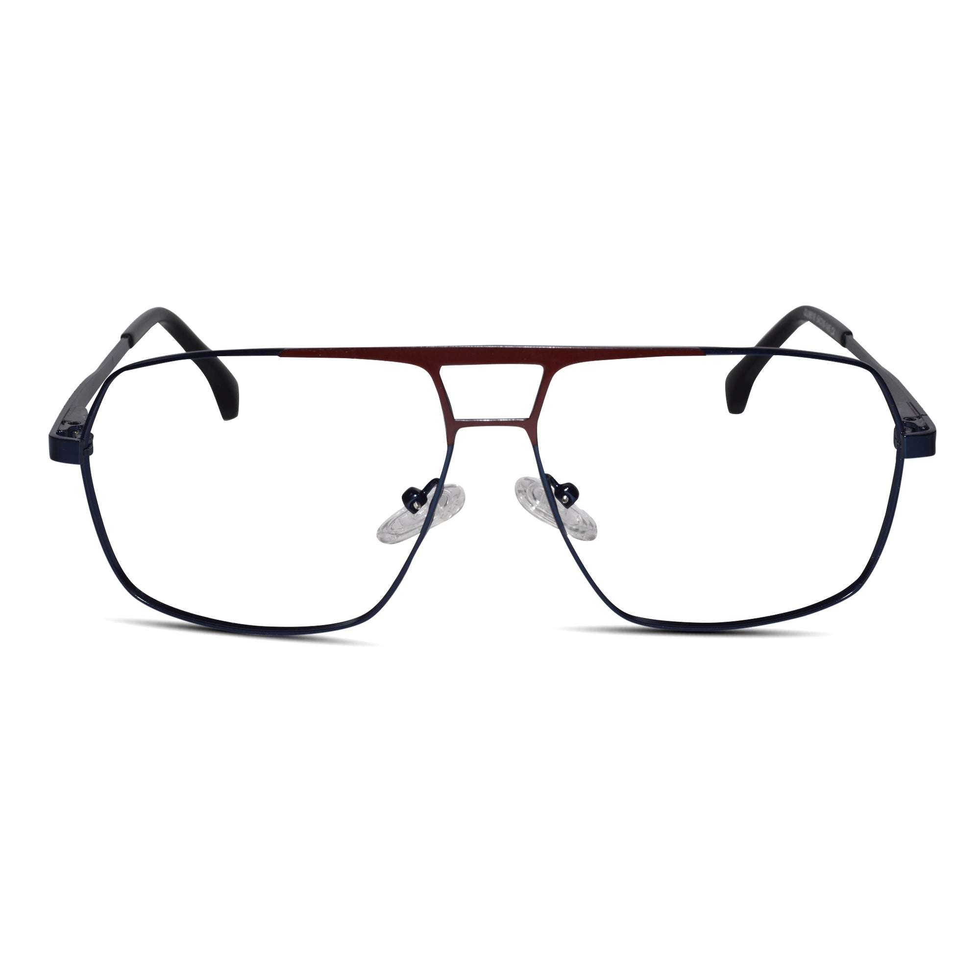 Blue Aviator Eyeglasses & Computer Glasses For Men ELE8616-BLU