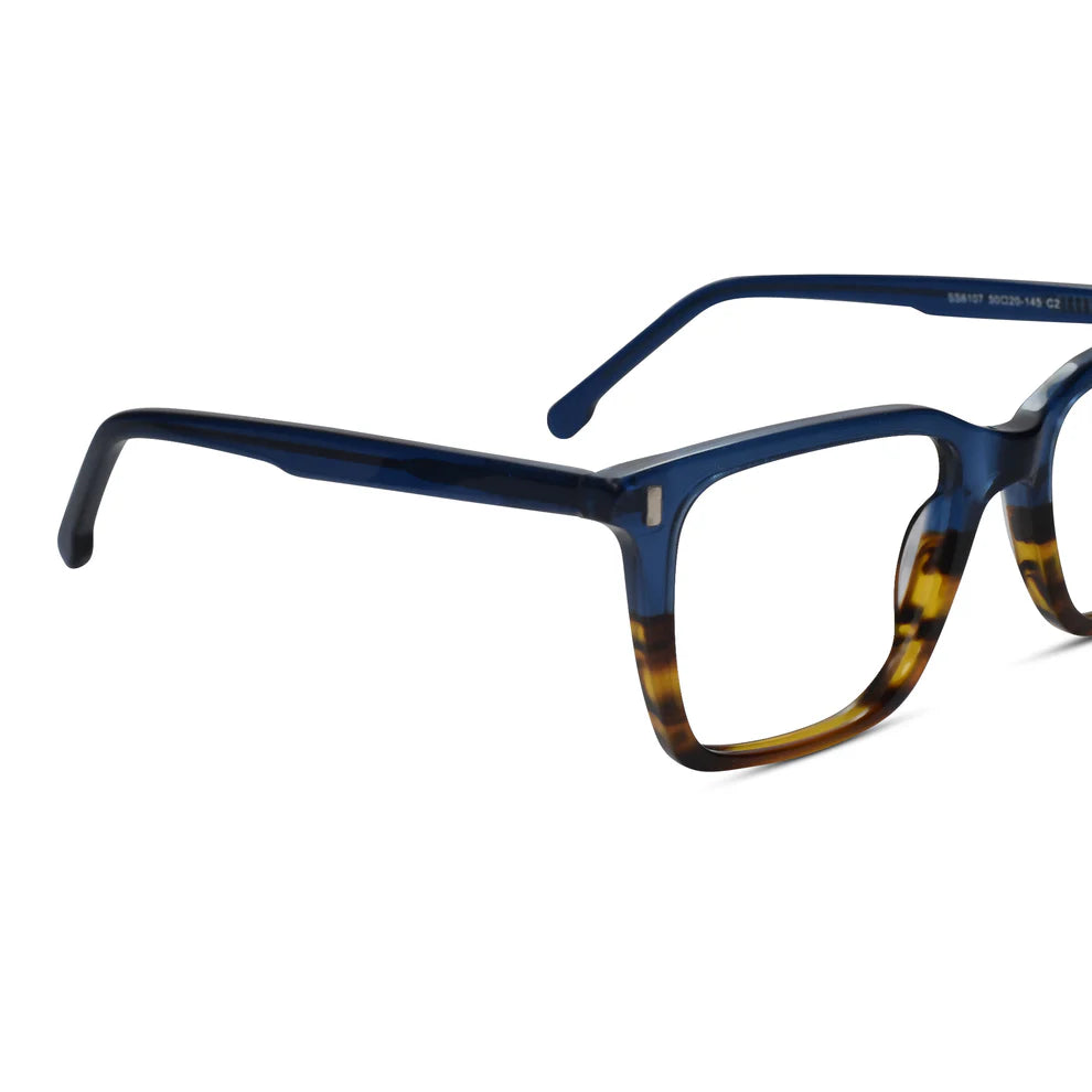 Animal Print Magnetic Clip On Eyeglasses For Men & Women