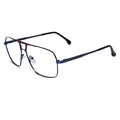 Buy Men's Computer Glasses Rectangular Blue Aviator, UV Protection Glasses with a 1 Year Warranty.