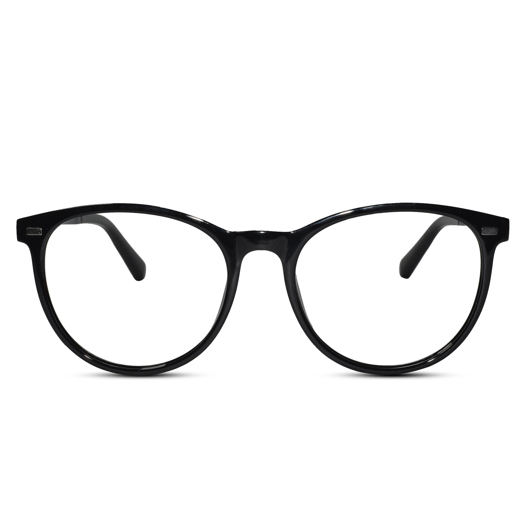 Black Round Magnetic Classes Clip On For Men & Women